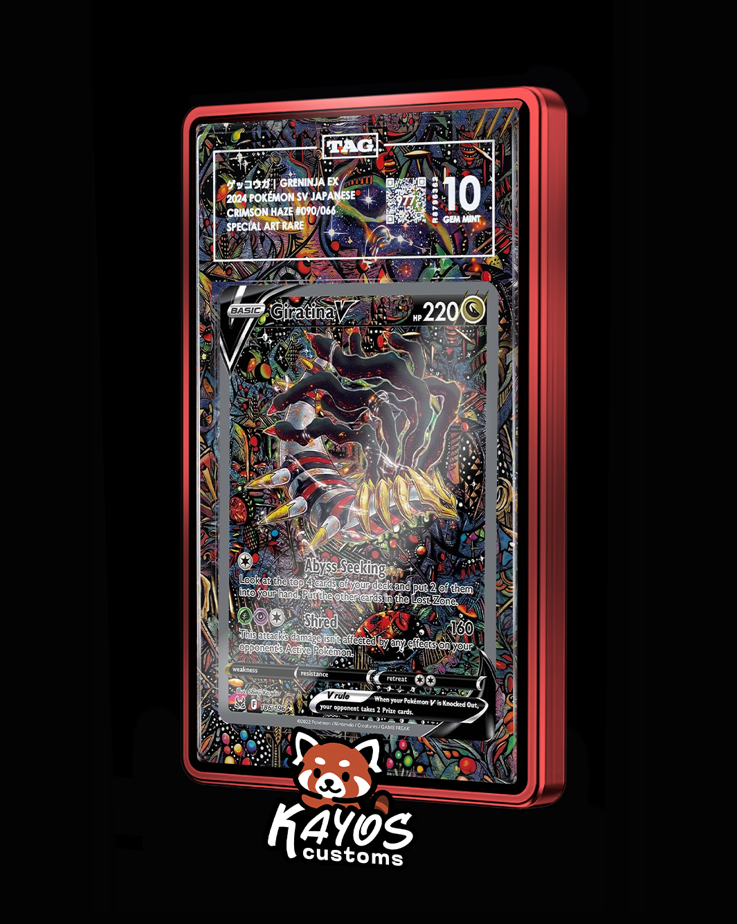Extended Art - Giratina V Shinji Kanda 186