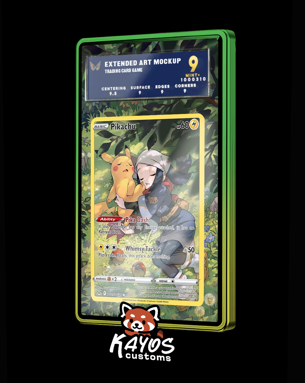 Extended Art - Sleeping Pikachu TG05