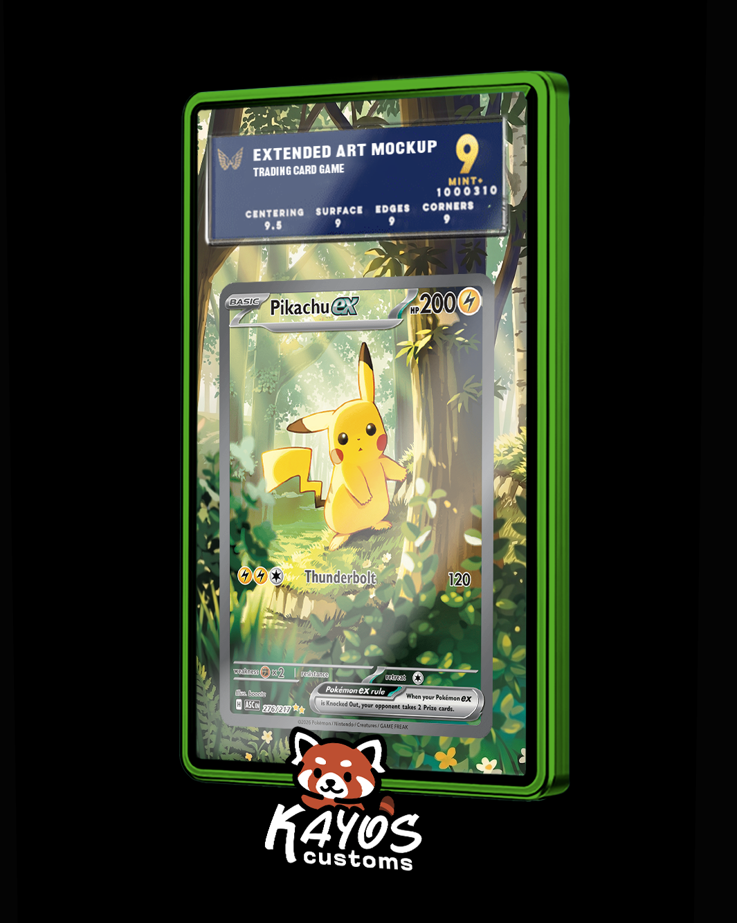 Extended Art - Pikachu Treekachu SIR 276