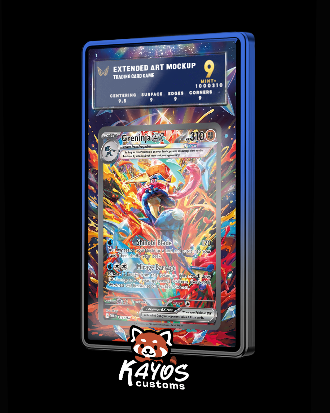 Extended Art - Greninja ex SIR 214
