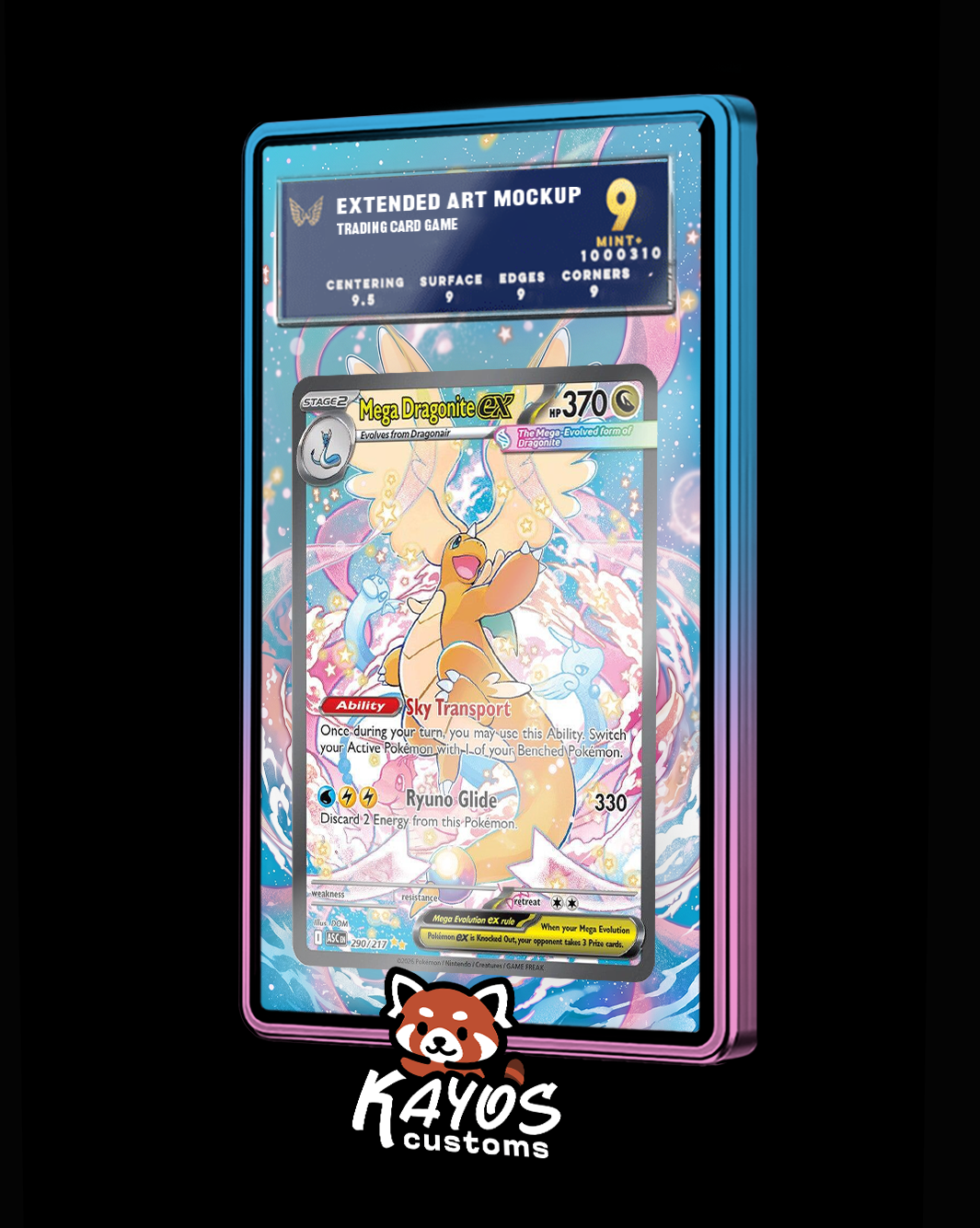 Extended Art - Mega Dragonite ex SIR 290