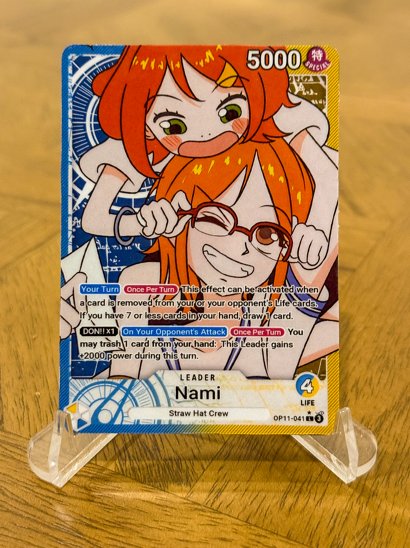 OP11 Custom Nami Leader - Fan Letter