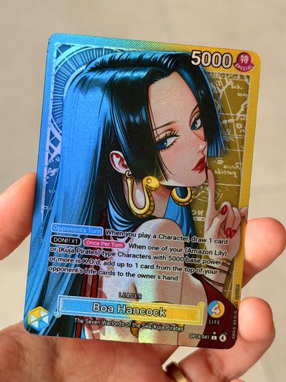 OP14 - Boa Hancock Custom Leader Card