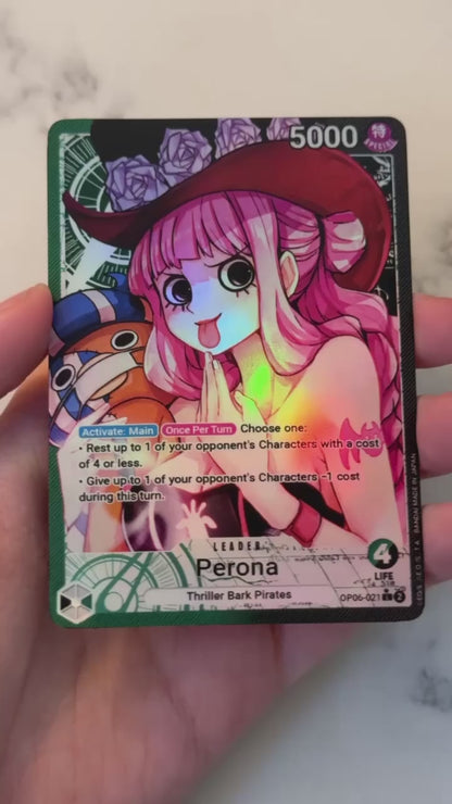 OP06 Custom Perona Leader Card | OPTCG